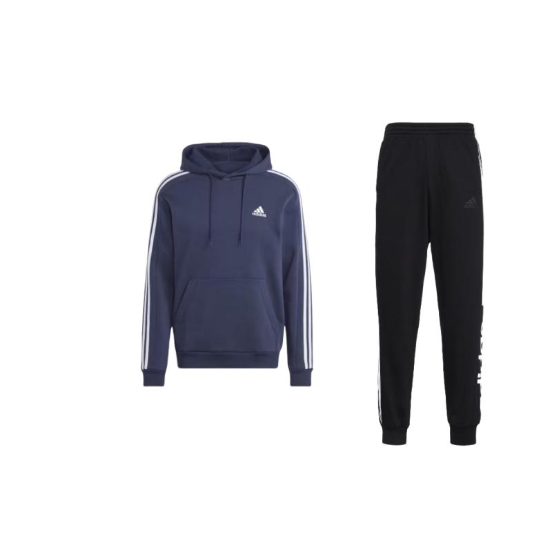 Adidas Essentials Fleece 3-Stripes Hoodie And Pants Set Men Hoodies And Pants GD5473+IJ6473 XXL 
Adidas Essentials Fleece 3-Stripes Hoodie And Pants Set Men Hoodies And Pants GD5473+IJ6473 XXL