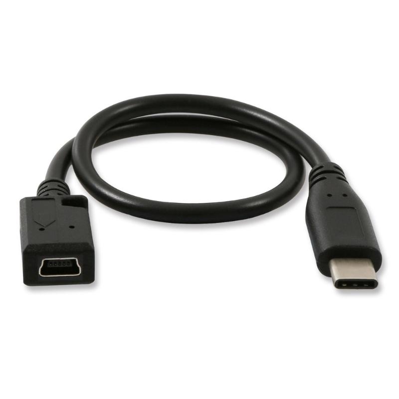 Type C Male to Mini USB Female Quick Charging Cable Charger Data Transfer Cable For Computer mobile phone Data Transmission A straight
Type C Male to Mini USB Female Quick Charging Cable Charger Data Transfer Cable For Computer mobile phone Data Transmission A straight