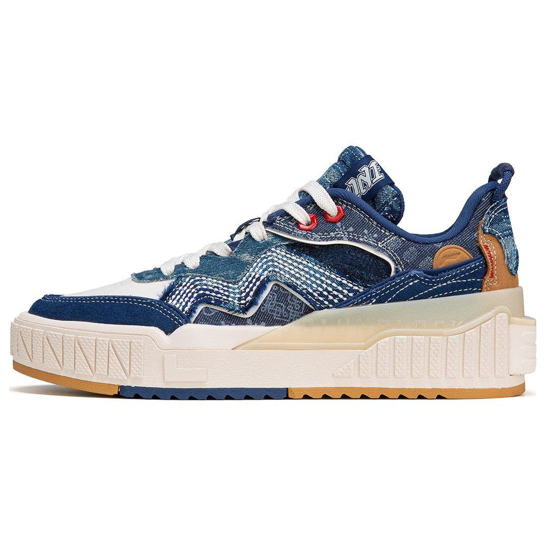 Li Ning 001 UNBLOCK Denim Slip Resistant, Impact Resistant, Abrasion Resistant Low top Skateboard Shoes Men s AGCT085-1 40
Li Ning 001 UNBLOCK Denim Slip Resistant, Impact Resistant, Abrasion Resistant Low top Skateboard Shoes Men s AGCT085-1 40