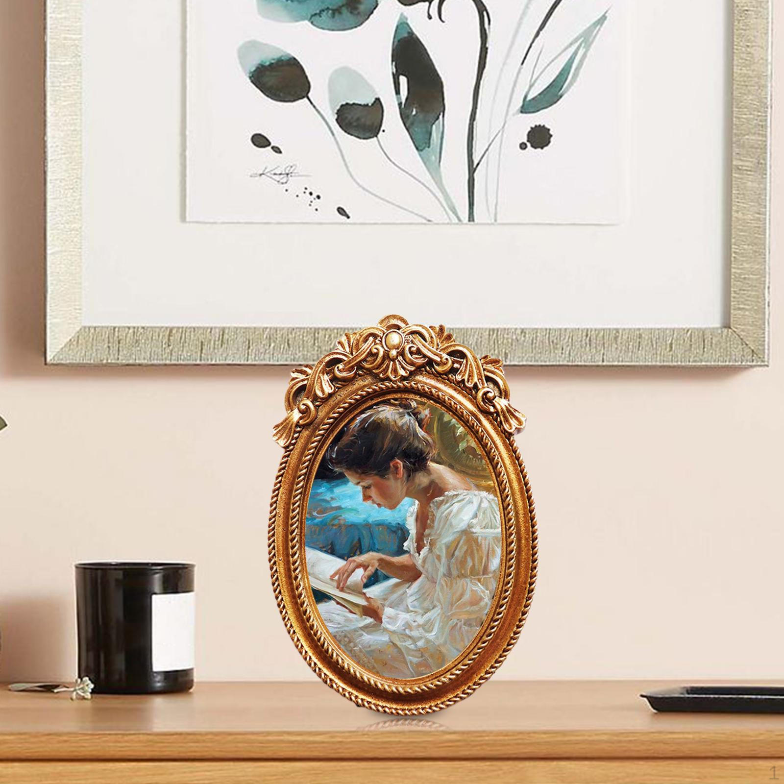 Ornate Photo Frame Small Resin, Picture Desktop Wall for living Room
Ornate Photo Frame Small Resin, Picture Desktop Wall for living Room