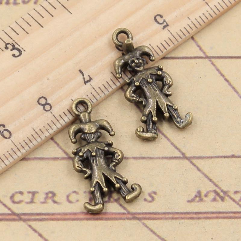 Silver Clown Pendant Charm for DIY Jewelry
Silver Clown Pendant Charm for DIY Jewelry