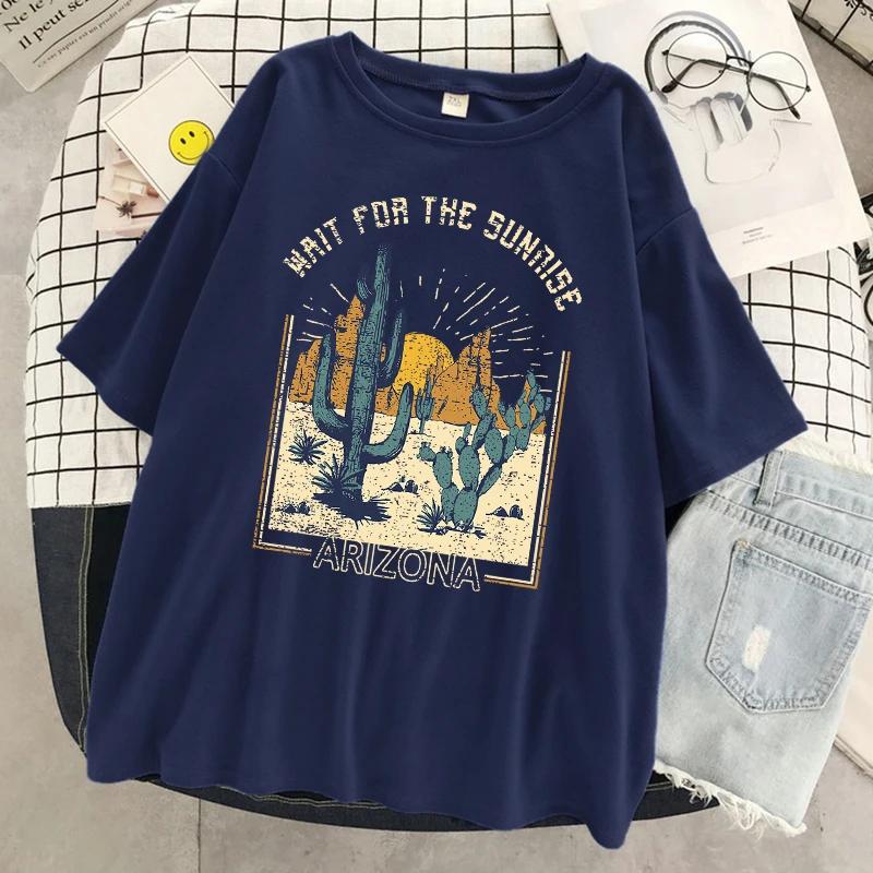 Wait For The Sunrise Printing T Shirt Female Fashion O-Neck Tshirt Sport Clothes Breathable Short Sleeve Casual Summer T-Shirts 4XL
Wait For The Sunrise Printing T Shirt Female Fashion O-Neck Tshirt Sport Clothes Breathable Short Sleeve Casual Summer T-Shirts 4XL