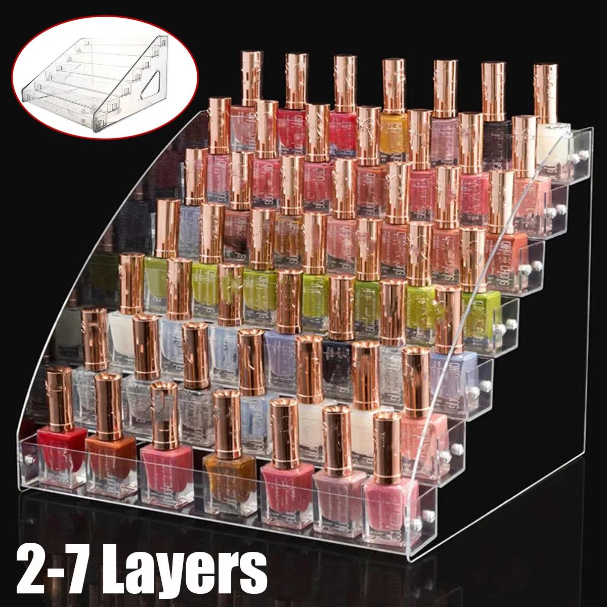 PS Nail Polish Display Shelf Transparent Acrylic Nail Art Display Shelf, Multi-layer Trapezoidal Cosmetic Lipstick Storage Shelf
PS Nail Polish Display Shelf Transparent Acrylic Nail Art Display Shelf, Multi-layer Trapezoidal Cosmetic Lipstick Storage Shelf