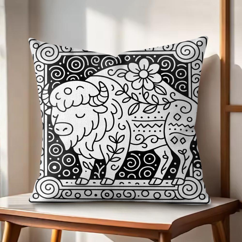 Graphic Calm Modern Cushion Cover Natural Linen Organic Fabric DoubleSided Printing Couch Pillow Covers Home Decor 30x30cm
Graphic Calm Modern Cushion Cover Natural Linen Organic Fabric DoubleSided Printing Couch Pillow Covers Home Decor 30x30cm
