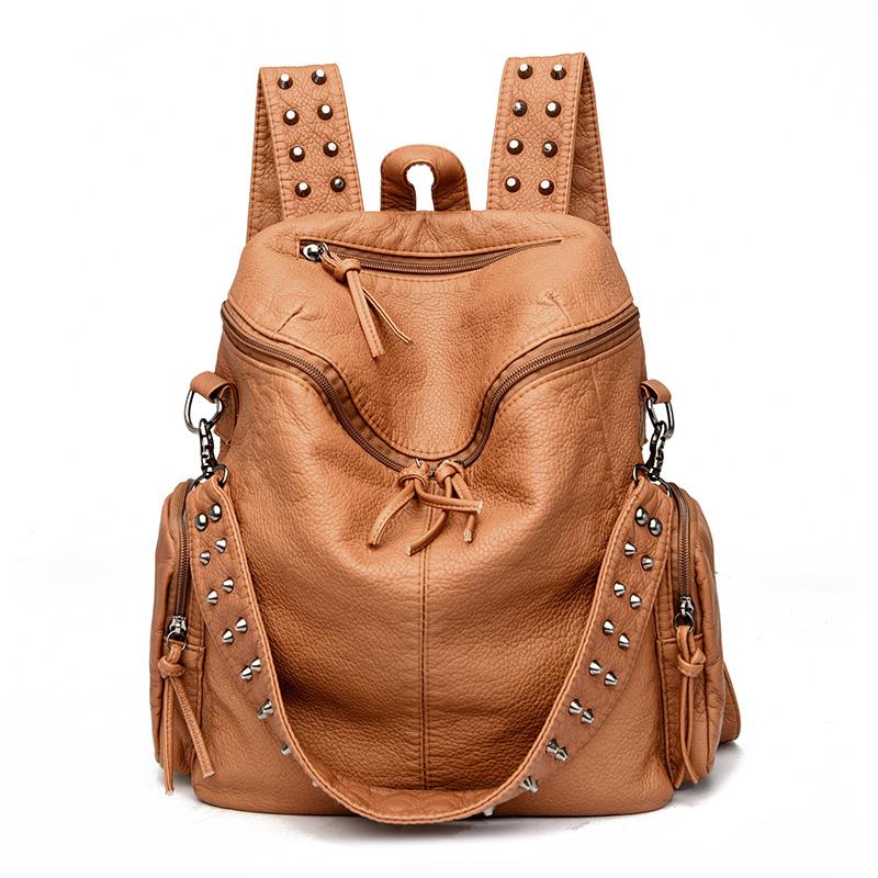 2026 New Women Backpack Fashion Travel Bag Simple Multipurpose Handbag High Quality Cool Girls Satchel Pu Leather Shoulder Bags W28cmH34cmD13cm коричневий
2026 New Women Backpack Fashion Travel Bag Simple Multipurpose Handbag High Quality Cool Girls Satchel Pu Leather Shoulder Bags W28cmH34cmD13cm коричневий