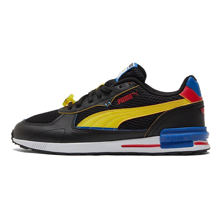 Puma SmileyWorld x Graviton Big Kid Black Vibrant Yellow Kids Кроссовки Royal High-Risk-Red 384491-02
Puma SmileyWorld x Graviton Big Kid Black Vibrant Yellow Kids Кроссовки Royal High-Risk-Red 384491-02
