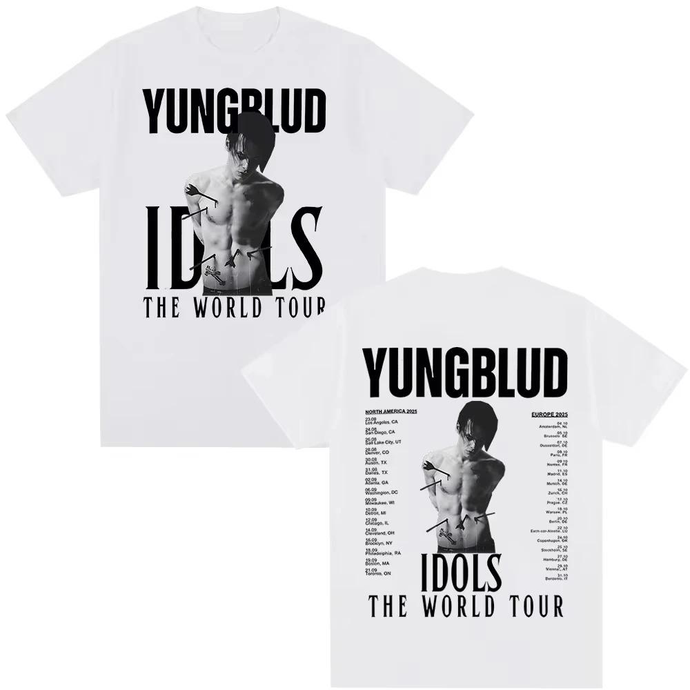 Yungblud IDOLS The World Tour 2026 T Shirt Mens Women Hip Hop Short Sleeve T-shirts Casual Cotton Oversized Tee Shirt Streetwear XXXL бежевий
Yungblud IDOLS The World Tour 2026 T Shirt Mens Women Hip Hop Short Sleeve T-shirts Casual Cotton Oversized Tee Shirt Streetwear XXXL бежевий