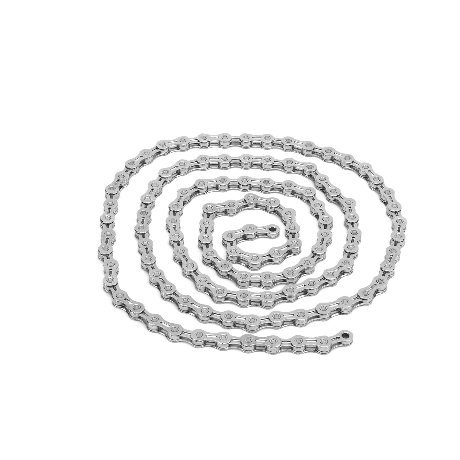 VG Sports 10 Speed Bike Chain Lightweight Half Hollow 1/2x11/128 Inch 116 Links Bicycle Chain for Mountain Bike
VG Sports 10 Speed Bike Chain Lightweight Half Hollow 1/2x11/128 Inch 116 Links Bicycle Chain for Mountain Bike
