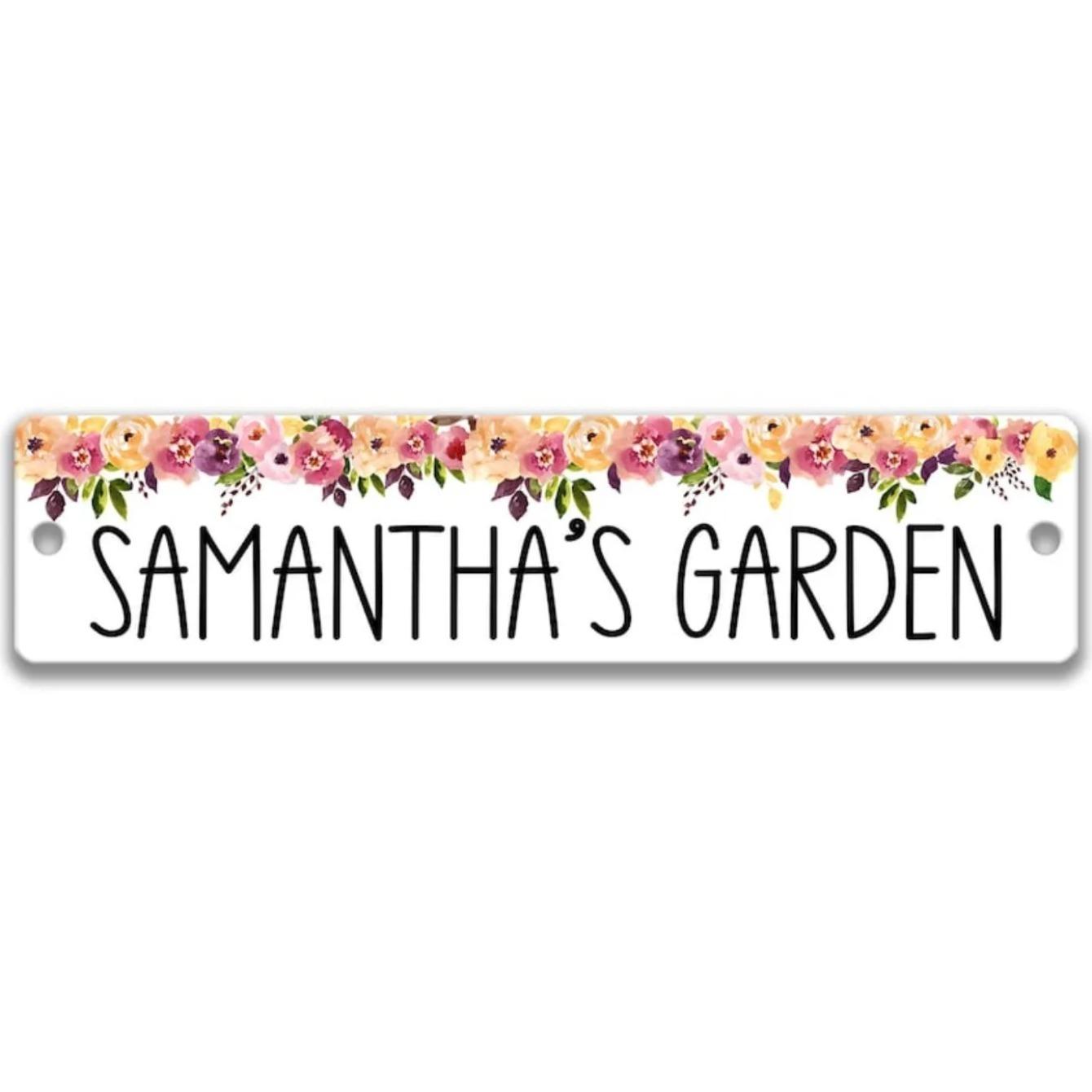 CUSTOM Garden Metal Sign Personalized Backyard Gate Decor Plant Gift чорний
CUSTOM Garden Metal Sign Personalized Backyard Gate Decor Plant Gift чорний