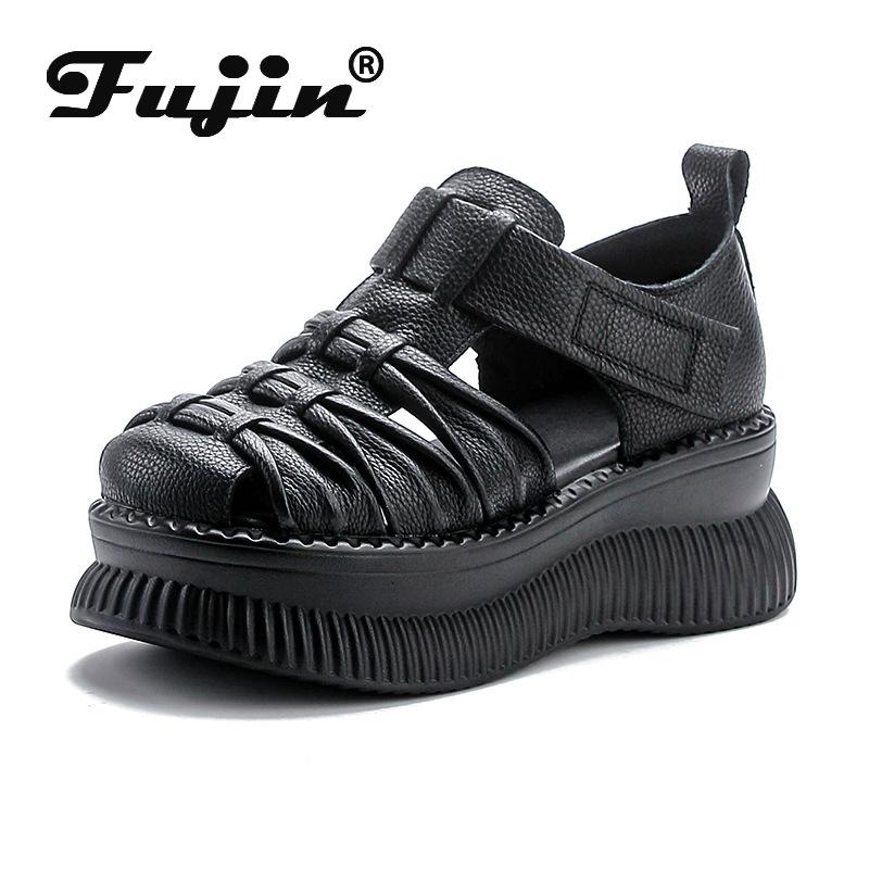 Fujin 7 см ROME Mary Jane Weave коровья обувь из натуральной кожи на платформе, туфли на танкетке, новые сандалии, женские мокасины, летние британские лоферы на крючках 35 чёрный
Fujin 7 см ROME Mary Jane Weave коровья обувь из натуральной кожи на платформе, туфли на танкетке, новые сандалии, женские мокасины, летние британские лоферы на крючках 35 чёрный