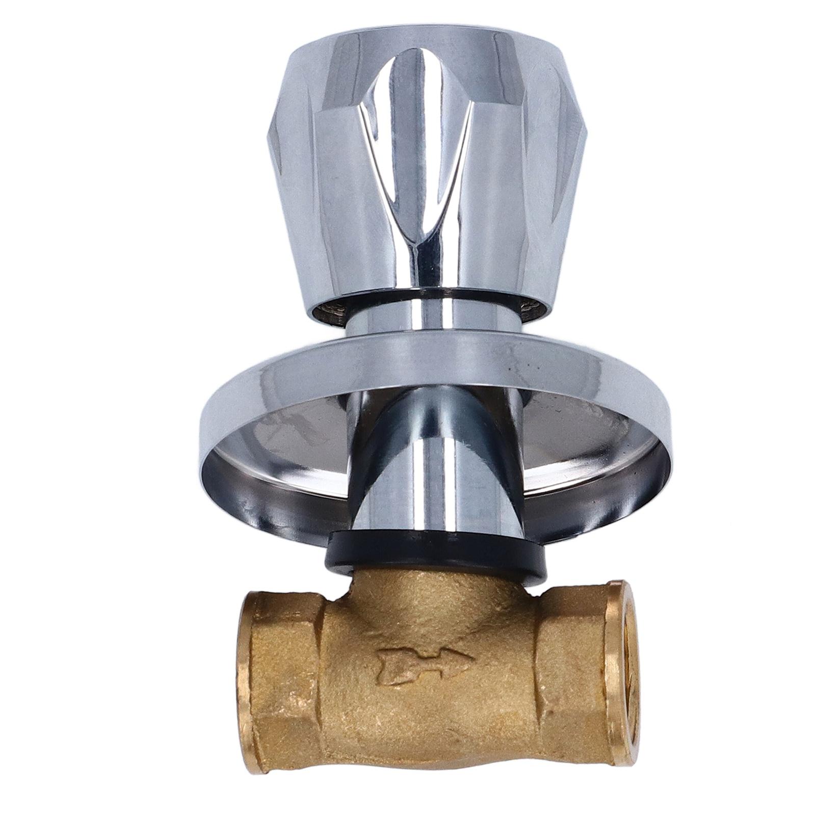 DN15 12 Inch Female Thread NPT Concealed Brass Water Valve Flow Control Valve for Domestic Water
DN15 12 Inch Female Thread NPT Concealed Brass Water Valve Flow Control Valve for Domestic Water