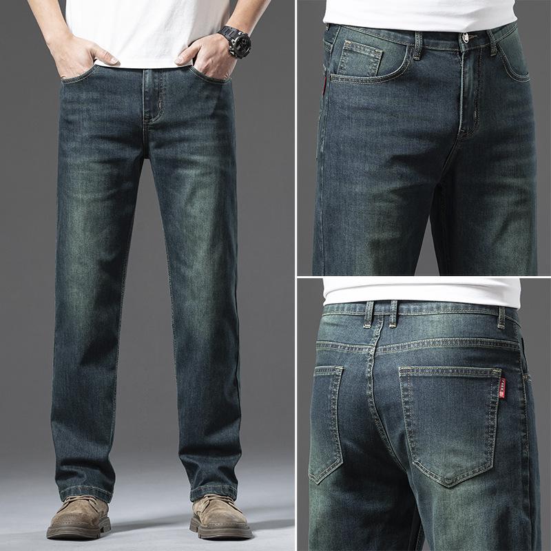 Men s Plus Size Loose Straight-Leg Jeans - Elastic, Thin, Wide-Leg Pants for Spring/Summer 2026 Size 31 (130 lbs)
Men s Plus Size Loose Straight-Leg Jeans - Elastic, Thin, Wide-Leg Pants for Spring/Summer 2026 Size 31 (130 lbs)