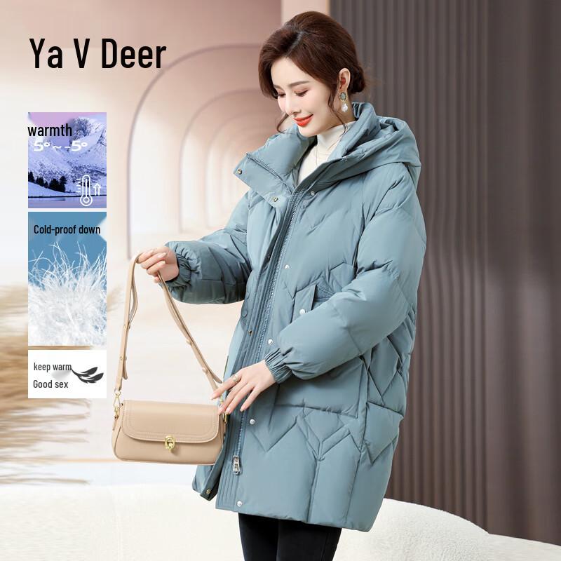Yalu Women s Mid-length Winter Down Jacket XL
Yalu Women s Mid-length Winter Down Jacket XL