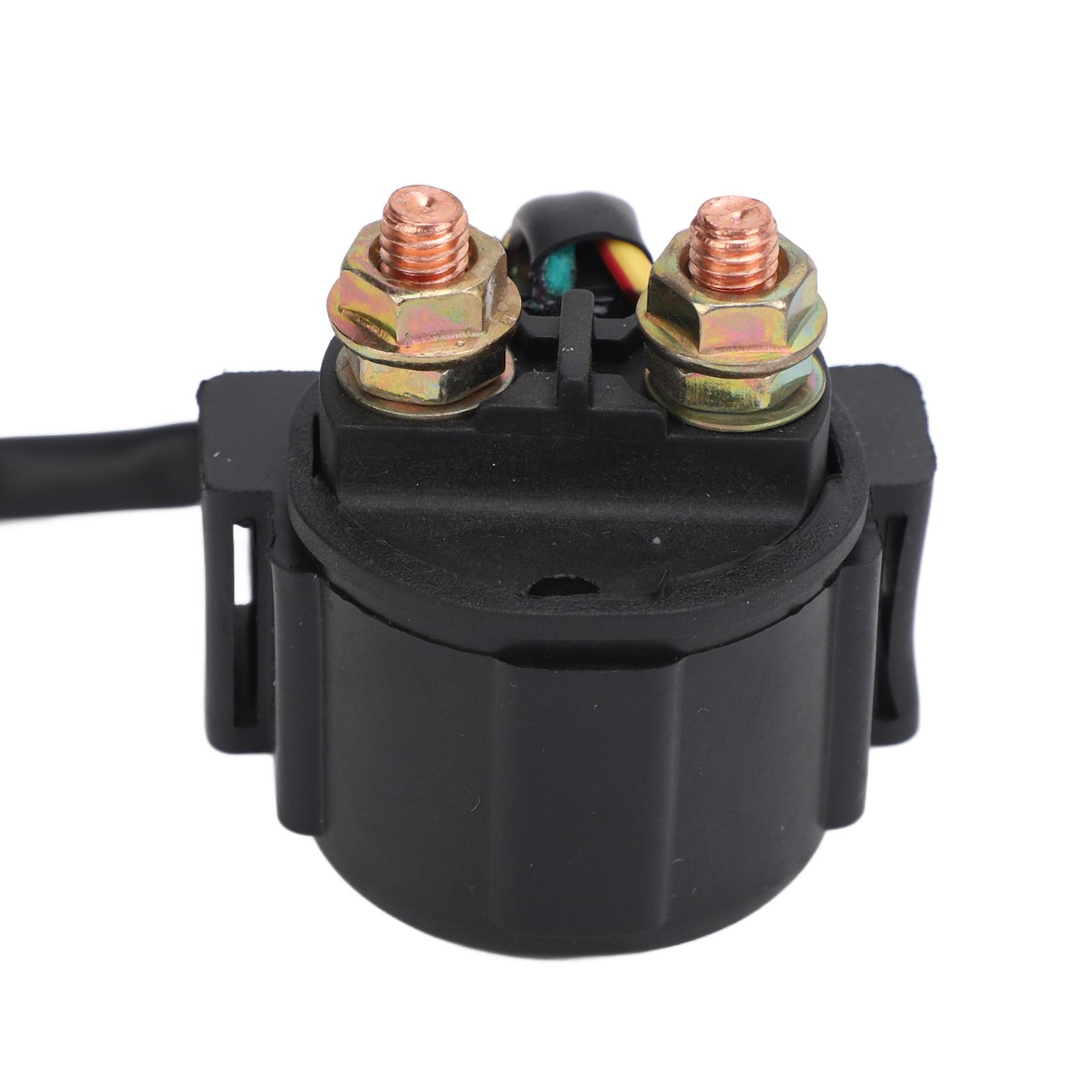 Start Solenoid Relay Switch Fast Response Smooth Operation Long Lifespan 35850 MEC 000 for Recon 250 Valkyrie Rune 1800
Start Solenoid Relay Switch Fast Response Smooth Operation Long Lifespan 35850 MEC 000 for Recon 250 Valkyrie Rune 1800