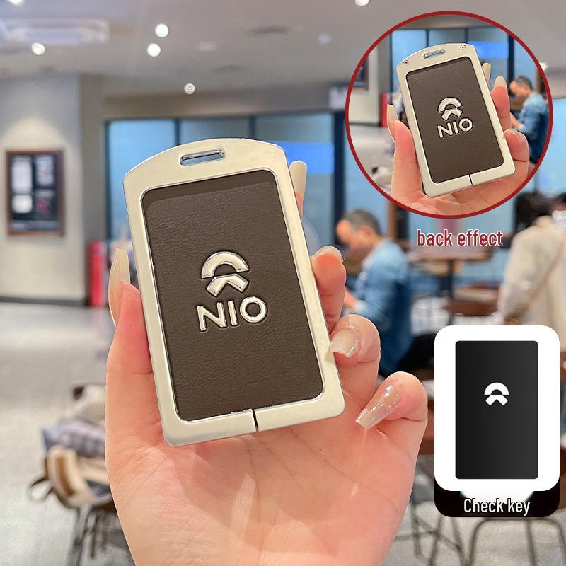 Nio Key Case for ES6/ET5/EC6/ES8 - High-end NFC Shell Bag with Buckle for Men and Women
Nio Key Case for ES6/ET5/EC6/ES8 - High-end NFC Shell Bag with Buckle for Men and Women