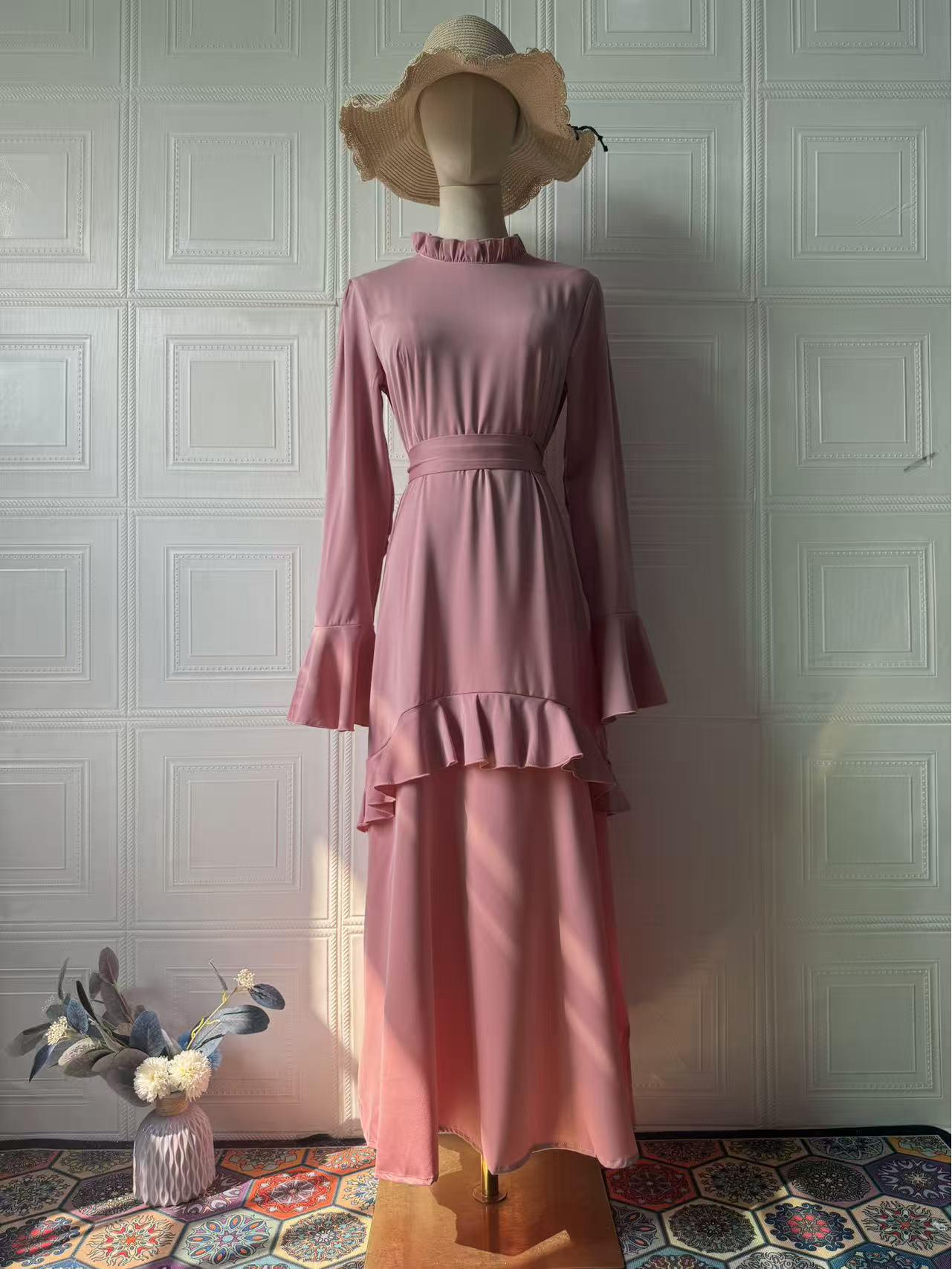 Women s Elegant Slim Fit Long Dress - 2025 European & American Style with Soft Long Sleeves Large рожевий
Women s Elegant Slim Fit Long Dress - 2025 European & American Style with Soft Long Sleeves Large рожевий