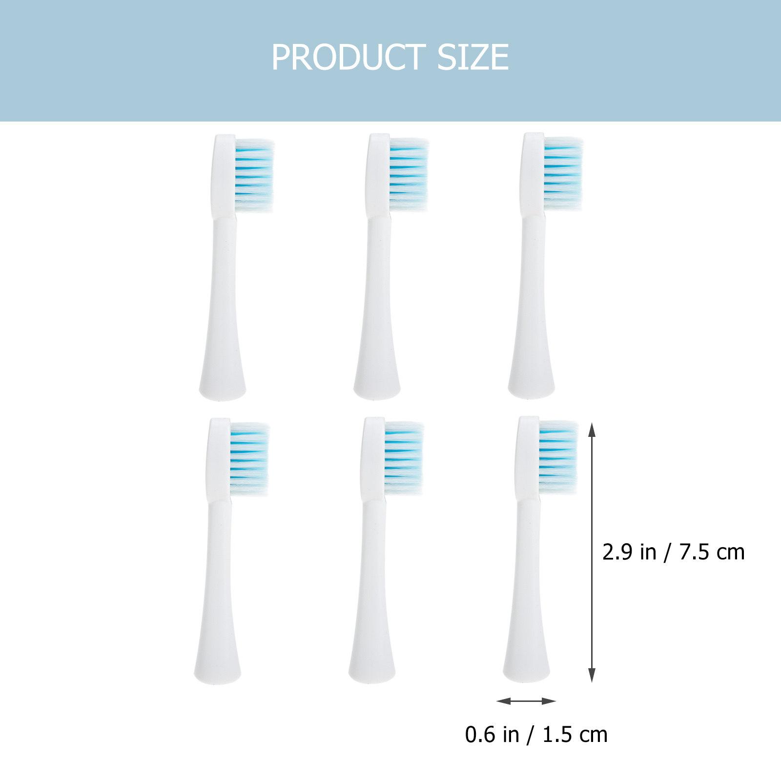 6pcs Electric Toothbrush Head Premium Replacement Heads Soft Bristles Deep Cleaning Waterproof Durable Compatible X.Q.M.Q X-3 білий
6pcs Electric Toothbrush Head Premium Replacement Heads Soft Bristles Deep Cleaning Waterproof Durable Compatible X.Q.M.Q X-3 білий