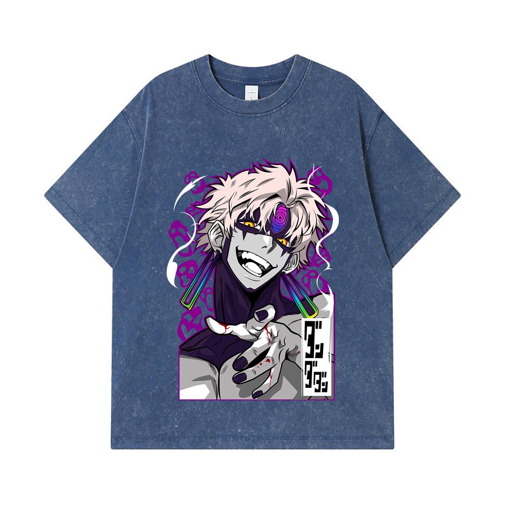 275 GSM Washed T-shirts 100% Cotton Dandadan V36 Jiji Print Unisex Heavy Cotton T Shirt 2XL королівський синій колір
275 GSM Washed T-shirts 100% Cotton Dandadan V36 Jiji Print Unisex Heavy Cotton T Shirt 2XL королівський синій колір