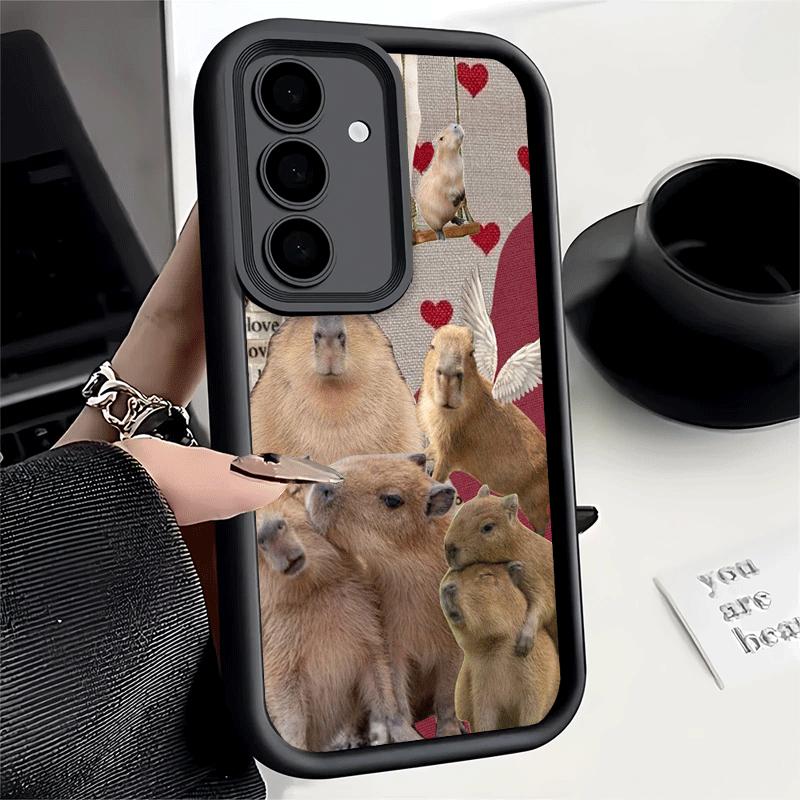 Animal Capybara Cute Soft Phone Case for Samsung Galaxy A17 A16 A26 A36 A56 A15 A25 A35 A55 A14 A24 A34 A54 A13 A23 A33 A53 A52 Samsung A36
Animal Capybara Cute Soft Phone Case for Samsung Galaxy A17 A16 A26 A36 A56 A15 A25 A35 A55 A14 A24 A34 A54 A13 A23 A33 A53 A52 Samsung A36