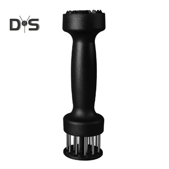 Инструмент для размягчения мяса из нержавеющей стали с 20 острыми иглами для размягчения мяса говядины, курицы, стейка, свинины, более быстрое приготовление, улучшенный вкус, необходимое для кухни и барбекю чёрный
Инструмент для размягчения мяса из нержавеющей стали с 20 острыми иглами для размягчения мяса говядины, курицы, стейка, свинины, более быстрое приготовление, улучшенный вкус, необходимое для кухни и барбекю чёрный