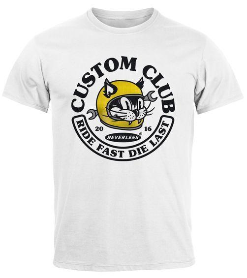 Футболка унисекс Racing Cat Biker с надписью Ride Fast Die Last Fashion S 
Футболка унисекс Racing Cat Biker с надписью Ride Fast Die Last Fashion S