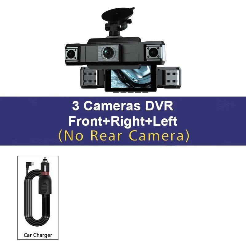 4-Channel Car Dash Cam, HD 1080P, Black Box DVR, Night Vision, 24H 360° Parking Monitor, WiFi, Backup Camera 3 Lens
4-Channel Car Dash Cam, HD 1080P, Black Box DVR, Night Vision, 24H 360° Parking Monitor, WiFi, Backup Camera 3 Lens