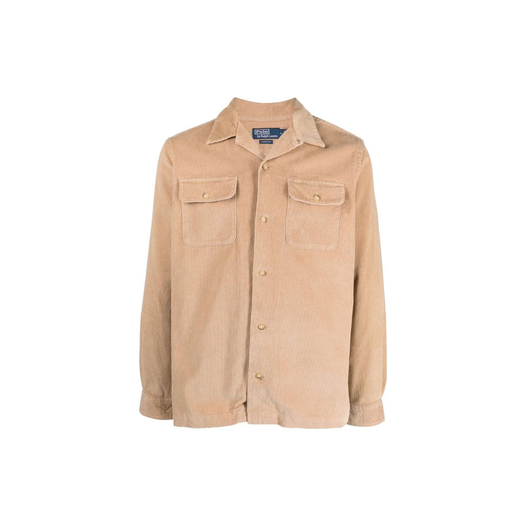 Polo Ralph Lauren Solid Corduroy Single-Breasted Shirt Men shirts Khaki 710876980-001 M
Polo Ralph Lauren Solid Corduroy Single-Breasted Shirt Men shirts Khaki 710876980-001 M