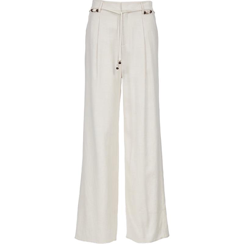 VEROMODA Women s Linen Blend Drawstring Wide-Leg Pants M
VEROMODA Women s Linen Blend Drawstring Wide-Leg Pants M
