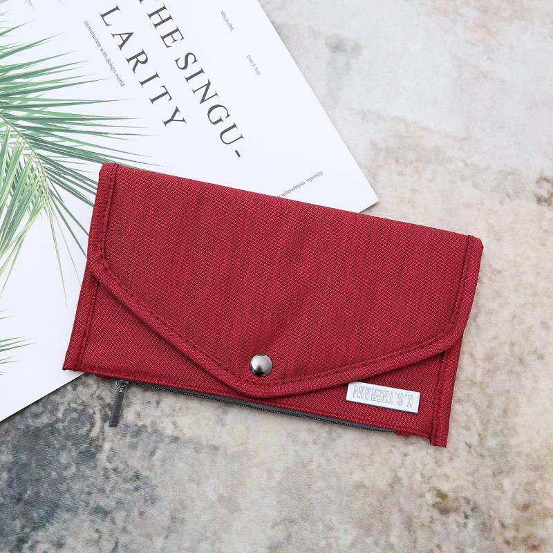 Long Canvas Wallet for Women Men, Large Capacity Card Holder Purse with Zipper Pocket, Casual Envelope Style Clutch Bag червоний
Long Canvas Wallet for Women Men, Large Capacity Card Holder Purse with Zipper Pocket, Casual Envelope Style Clutch Bag червоний
