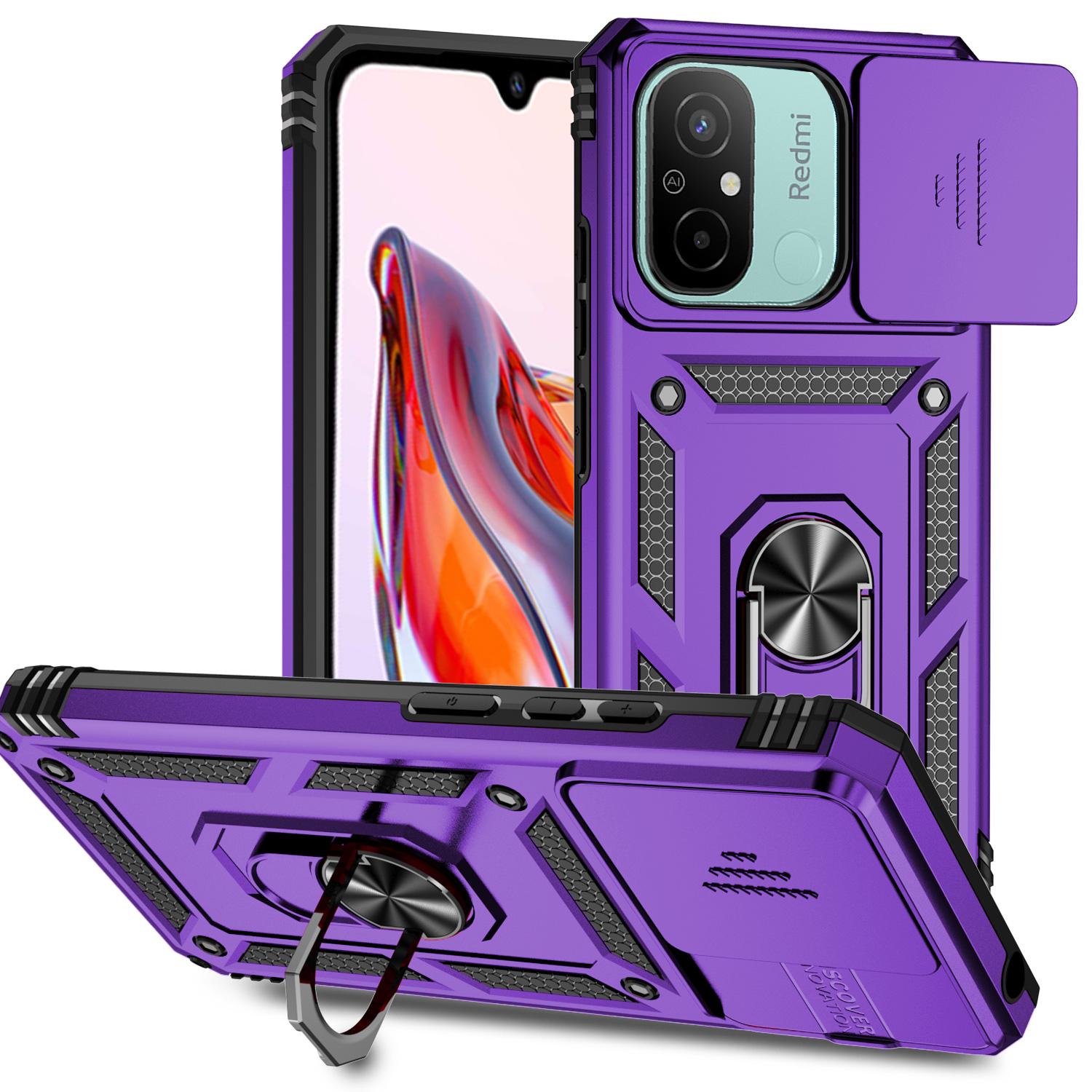 Защитный чехол 3 в 1 для телефона Redmi 12C Redmi Note 12 5G Redmi Note12 Pro 5G противоударный бронированный чехол военного класса с кольцом и магнитной подставкой For Redmi 12C фиолетовый
Защитный чехол 3 в 1 для телефона Redmi 12C Redmi Note 12 5G Redmi Note12 Pro 5G противоударный бронированный чехол военного класса с кольцом и магнитной подставкой For Redmi 12C фиолетовый