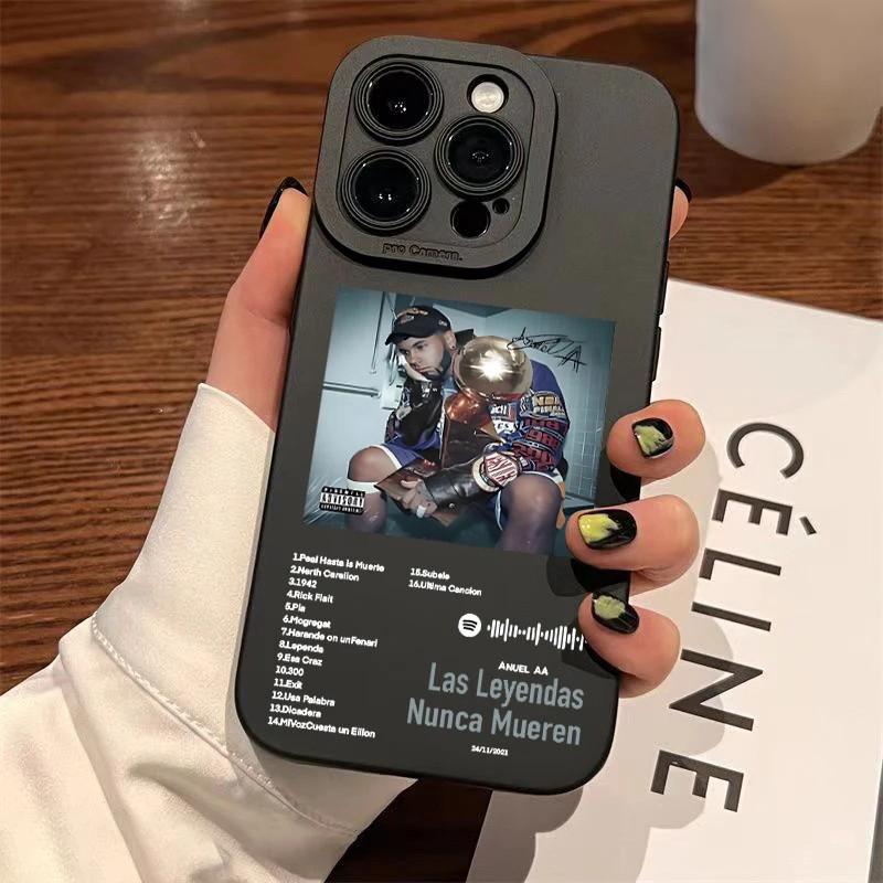 Hot Rapper Fashion Anuel AA Phone Case For iPhone 16e 16 15 14 13 12 11 Mini Pro Max X XR XSMax 8 7 6 6S Plus Soft Back Cover iPhone 15 Pro
Hot Rapper Fashion Anuel AA Phone Case For iPhone 16e 16 15 14 13 12 11 Mini Pro Max X XR XSMax 8 7 6 6S Plus Soft Back Cover iPhone 15 Pro