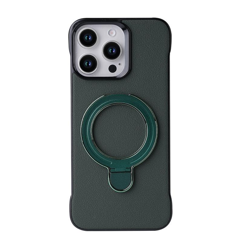 Applicable To Apple 16promax Magnetic Bracket Mobile Phone Case Frameless IPhone 15 Protective Case 14 Plastic Leather iPhone16
Applicable To Apple 16promax Magnetic Bracket Mobile Phone Case Frameless IPhone 15 Protective Case 14 Plastic Leather iPhone16
