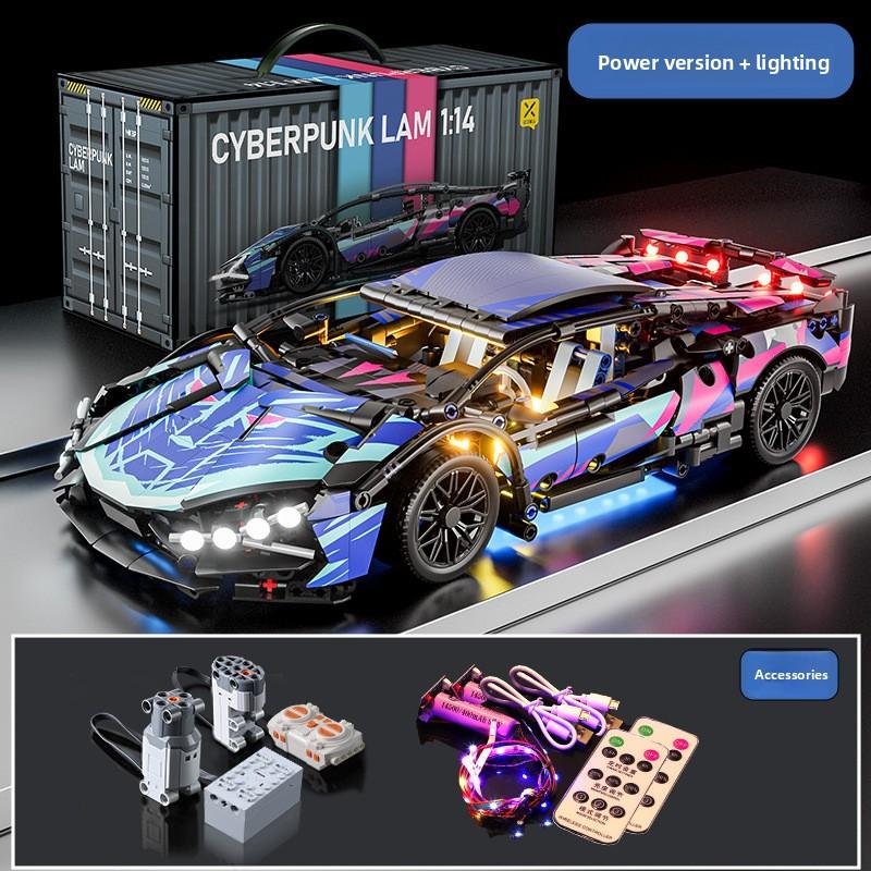 Сумісний з Lego Іграшки на радіокеруванні Конструктор Автомобіль Збірка Суперкар Дитячі іграшки Модель гоночного автомобіля Дрібні деталі
Сумісний з Lego Іграшки на радіокеруванні Конструктор Автомобіль Збірка Суперкар Дитячі іграшки Модель гоночного автомобіля Дрібні деталі