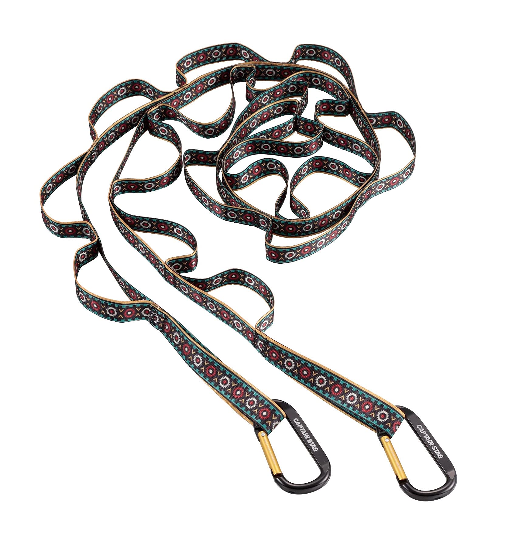 Captain Stag Hanging Chain Clothesline Rope with Carabiner Loop Rope Khaki Monte Total Length 210cm (CAPTAIN STAG) UM-1566
Captain Stag Hanging Chain Clothesline Rope with Carabiner Loop Rope Khaki Monte Total Length 210cm (CAPTAIN STAG) UM-1566