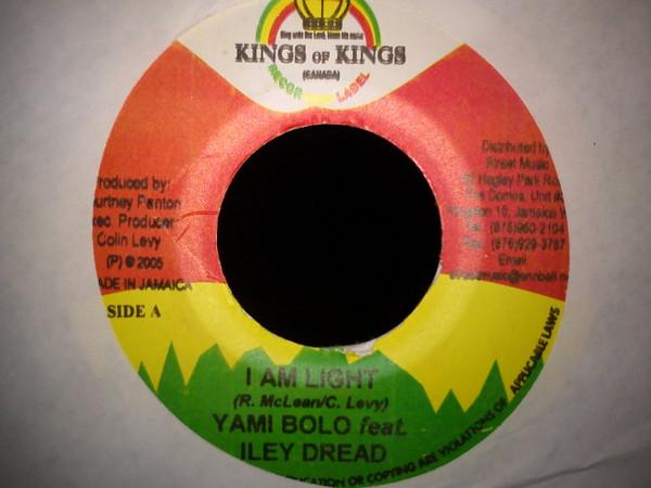 7inch Record YAMI BOLO FEAT ILEY DREAD - I Am Light NONE Kings of Kings 2005 Jamaica Reggae, Ska & Dub Used
7inch Record YAMI BOLO FEAT ILEY DREAD - I Am Light NONE Kings of Kings 2005 Jamaica Reggae, Ska & Dub Used