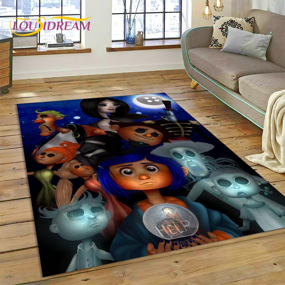 27 Style Coraline Secret Door Cartoon Horror Carpet Rug for Bedroom Living Room Home Sofa Decoration,kids Large Decor Floor Mat 40x60cm
27 Style Coraline Secret Door Cartoon Horror Carpet Rug for Bedroom Living Room Home Sofa Decoration,kids Large Decor Floor Mat 40x60cm