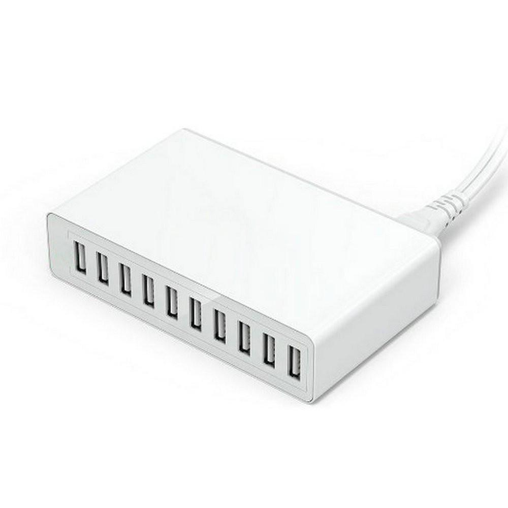 60W Multi-Port USB Charger with Smart Device Recognition
60W Multi-Port USB Charger with Smart Device Recognition