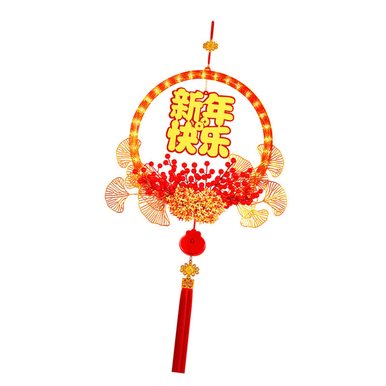 LED Light Up Pendant for New Year Party Decoration Decorative Glowing Wreath for Indoor and Outdoor Use Party Supplies S
LED Light Up Pendant for New Year Party Decoration Decorative Glowing Wreath for Indoor and Outdoor Use Party Supplies S