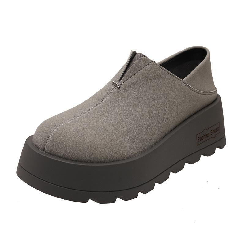 2025 new spring and autumn thick-soled heightening Boken shoes women s versatile casual retro one-pedal lazy loafers single shoes 35
2025 new spring and autumn thick-soled heightening Boken shoes women s versatile casual retro one-pedal lazy loafers single shoes 35