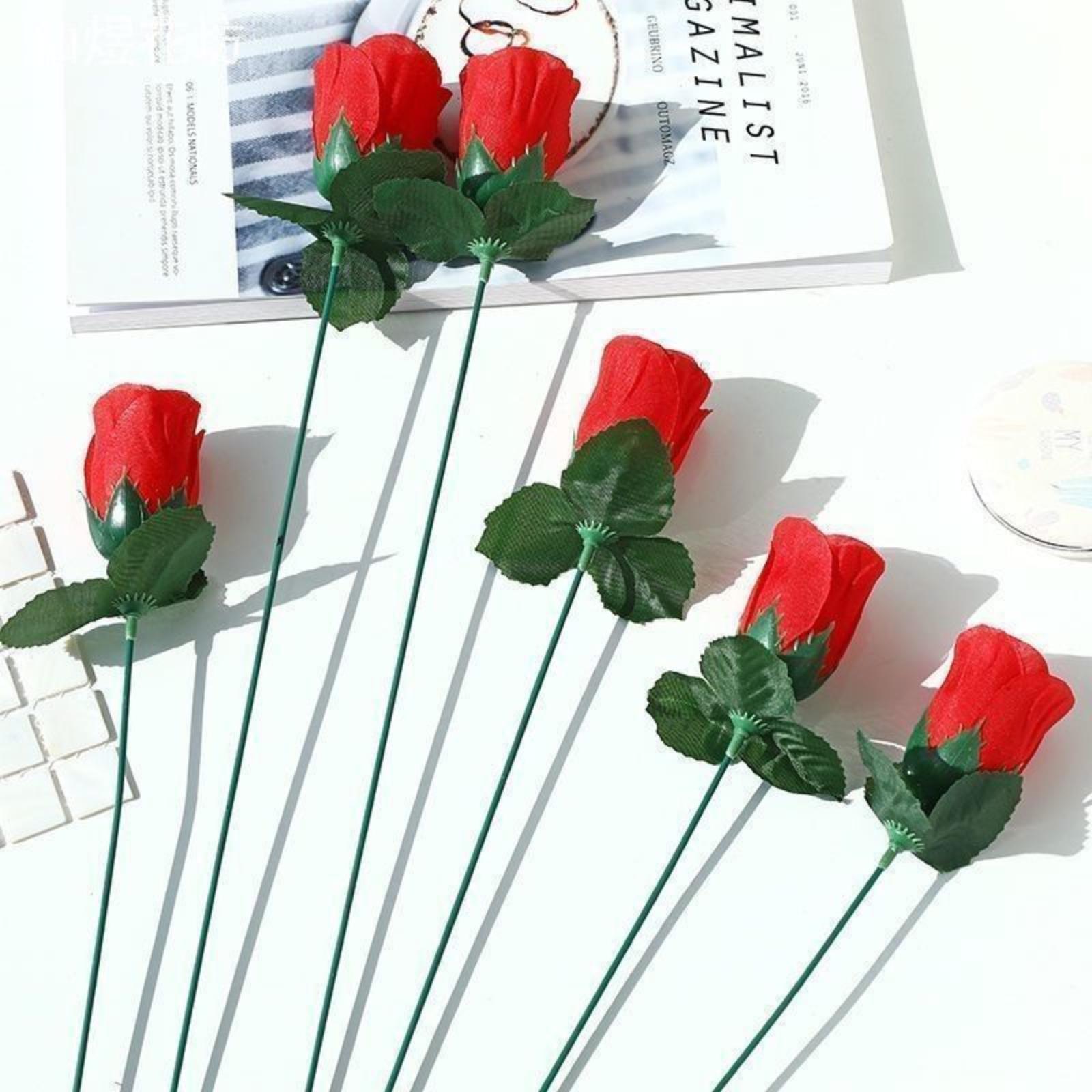 Artificial Silk Rose Flower Buds 10 Pieces Faux Rose Bouquet Single Stem Realistic Silk Flower Arrangement for Home Office Wedding Decoration One Size червоний
Artificial Silk Rose Flower Buds 10 Pieces Faux Rose Bouquet Single Stem Realistic Silk Flower Arrangement for Home Office Wedding Decoration One Size червоний