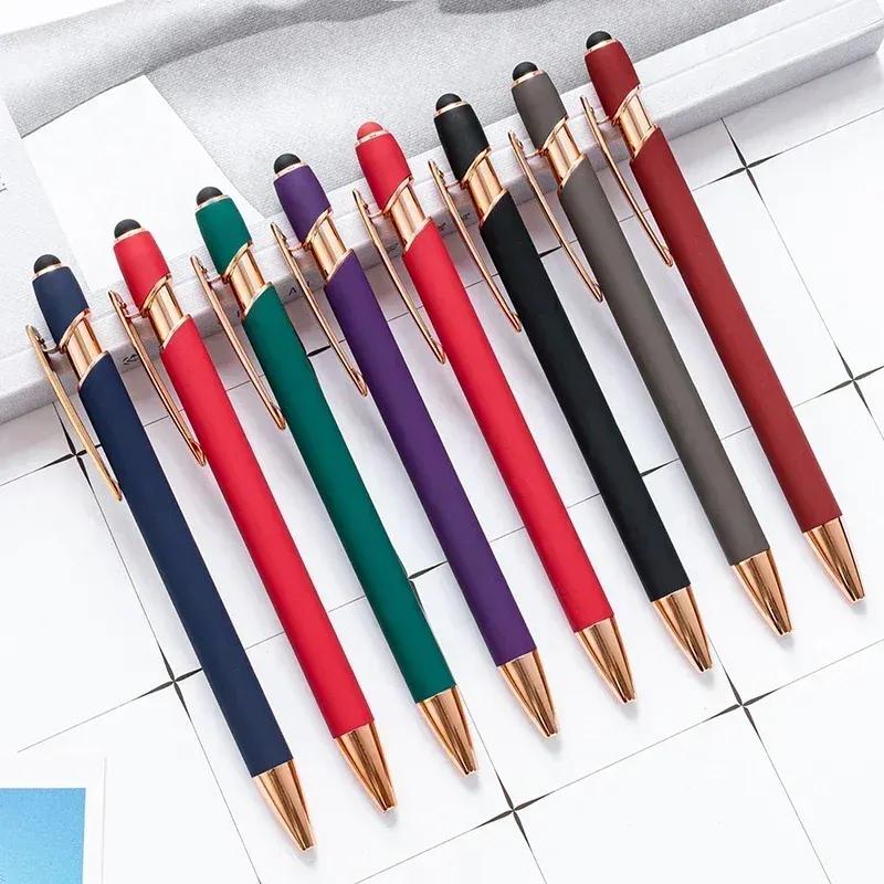 50pcs Light Metal Ballpoint Pen Touch Screen Pen Office School Advertising Pen Custom Logo Text Engraving Laser Engraving 2PCS randomly pens
50pcs Light Metal Ballpoint Pen Touch Screen Pen Office School Advertising Pen Custom Logo Text Engraving Laser Engraving 2PCS randomly pens