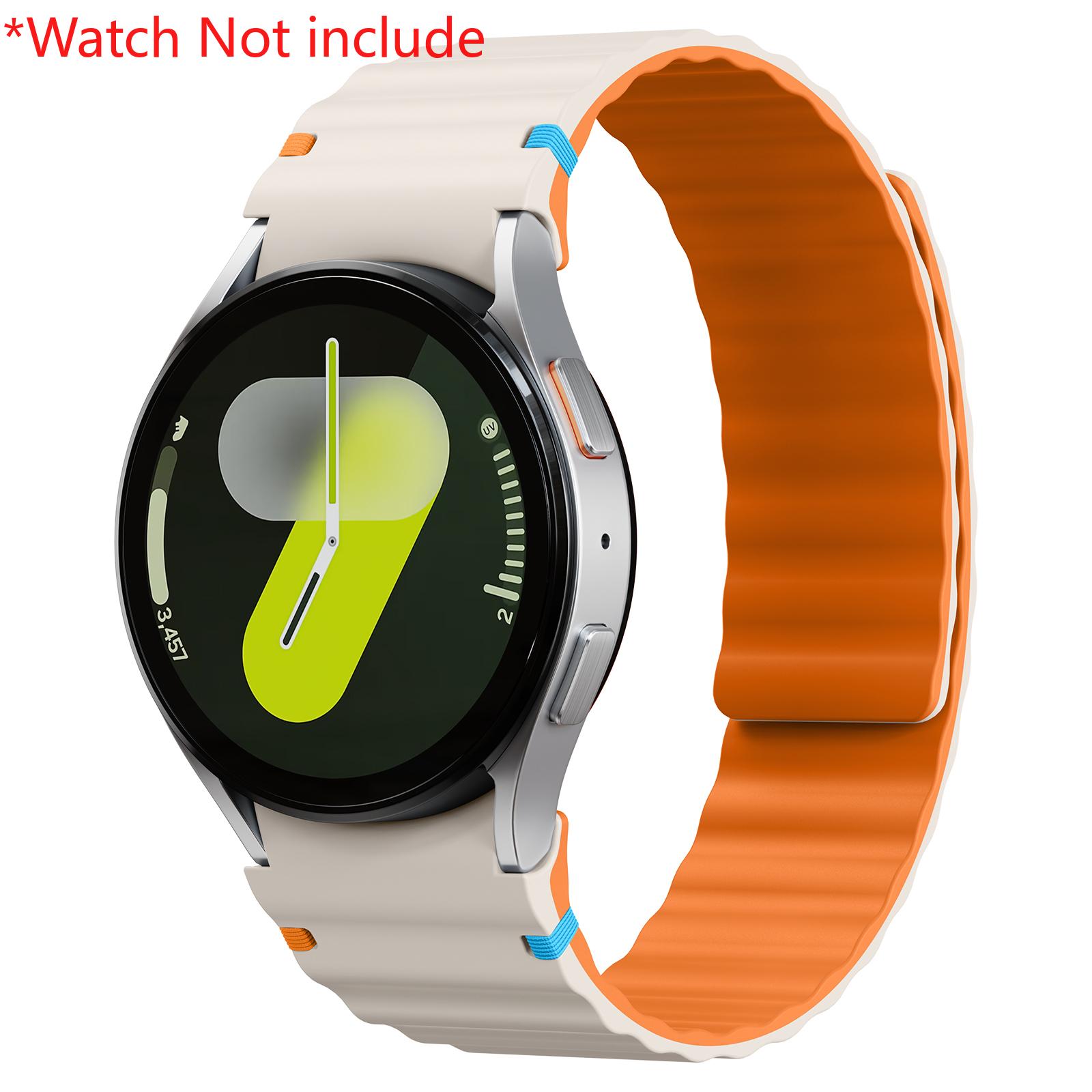 Магнітний ремінець для Samsung Galaxy watch 7/FE/5 Pro/6/4 classic 44мм 40мм Силіконовий петлевий ремінець Замінний браслет Аксесуари Galaxy watch 7 40mm
Магнітний ремінець для Samsung Galaxy watch 7/FE/5 Pro/6/4 classic 44мм 40мм Силіконовий петлевий ремінець Замінний браслет Аксесуари Galaxy watch 7 40mm