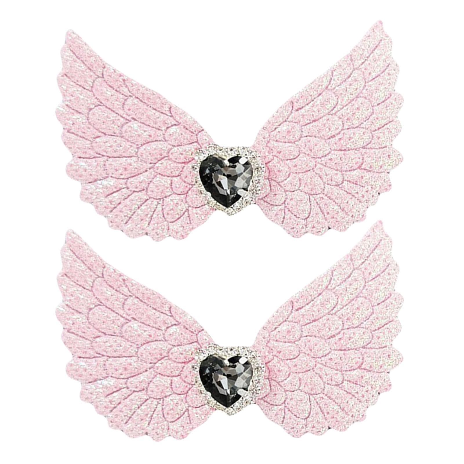 Wing Hairpin Sweet Heart Hair Clip Glitter Elegant 2000s Trend Heart Bunches Headwear Sweet Balletcore Trend
Wing Hairpin Sweet Heart Hair Clip Glitter Elegant 2000s Trend Heart Bunches Headwear Sweet Balletcore Trend