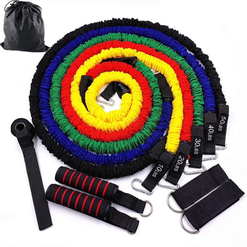 WEZHO Resistance Band with Anti-Snap Cloth Cover
WEZHO Resistance Band with Anti-Snap Cloth Cover