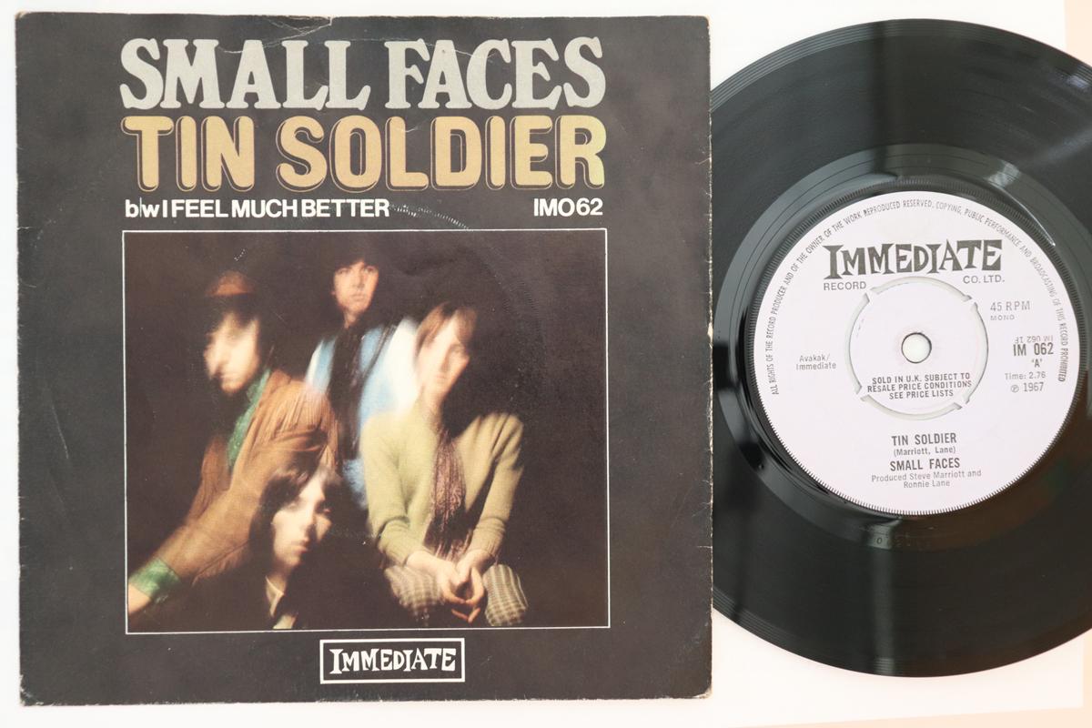 7inch Record SMALL FACES Tin Soldier I Feel Much Better IM062 IMMEDIATE 1967 UK Rock Used
7inch Record SMALL FACES Tin Soldier I Feel Much Better IM062 IMMEDIATE 1967 UK Rock Used