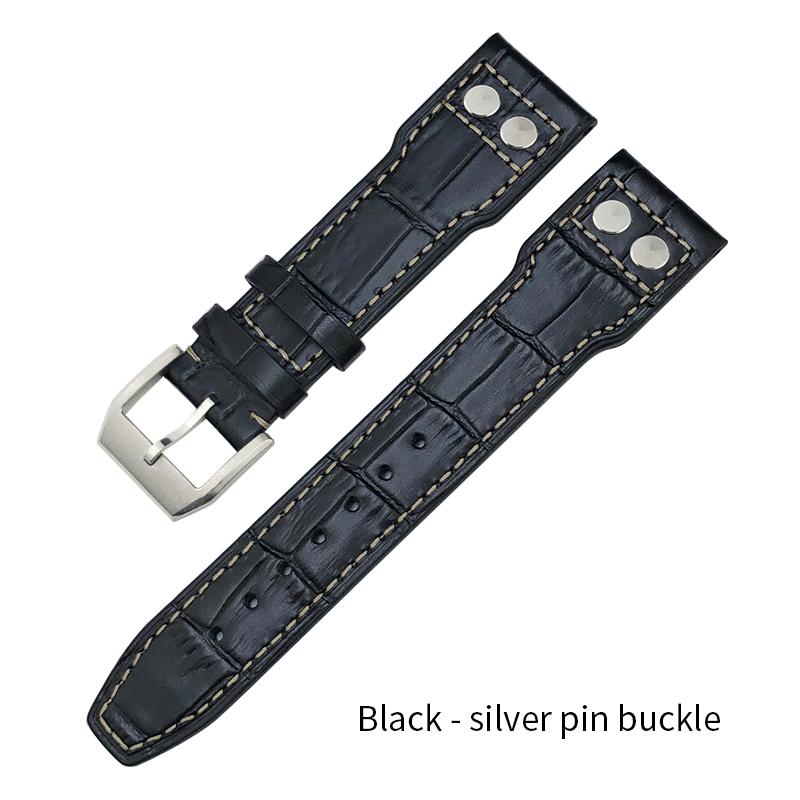 20mm 21mm 22mm Watchband For IWC Big Pilot Spitfire TOP GUN Brown Black Watch Strap Calf Genuine Leather Bracelet Watch Band 22mm&Gold buckle
20mm 21mm 22mm Watchband For IWC Big Pilot Spitfire TOP GUN Brown Black Watch Strap Calf Genuine Leather Bracelet Watch Band 22mm&Gold buckle