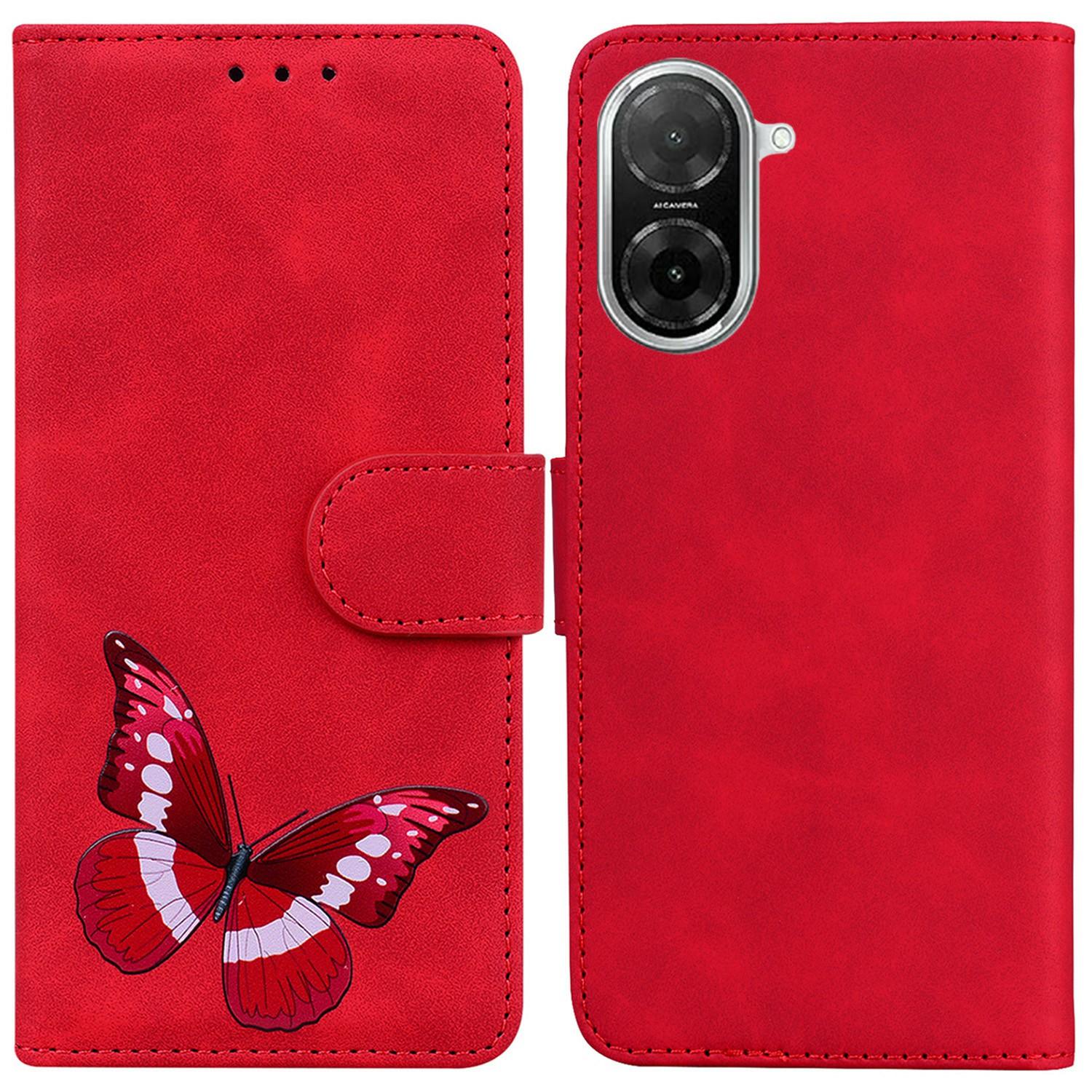 Для Xiaomi Redmi A5 NFC (173.45мм) Чохол-підставка PU шкіра чохол для телефону з принтом метелика Red
Для Xiaomi Redmi A5 NFC (173.45мм) Чохол-підставка PU шкіра чохол для телефону з принтом метелика Red