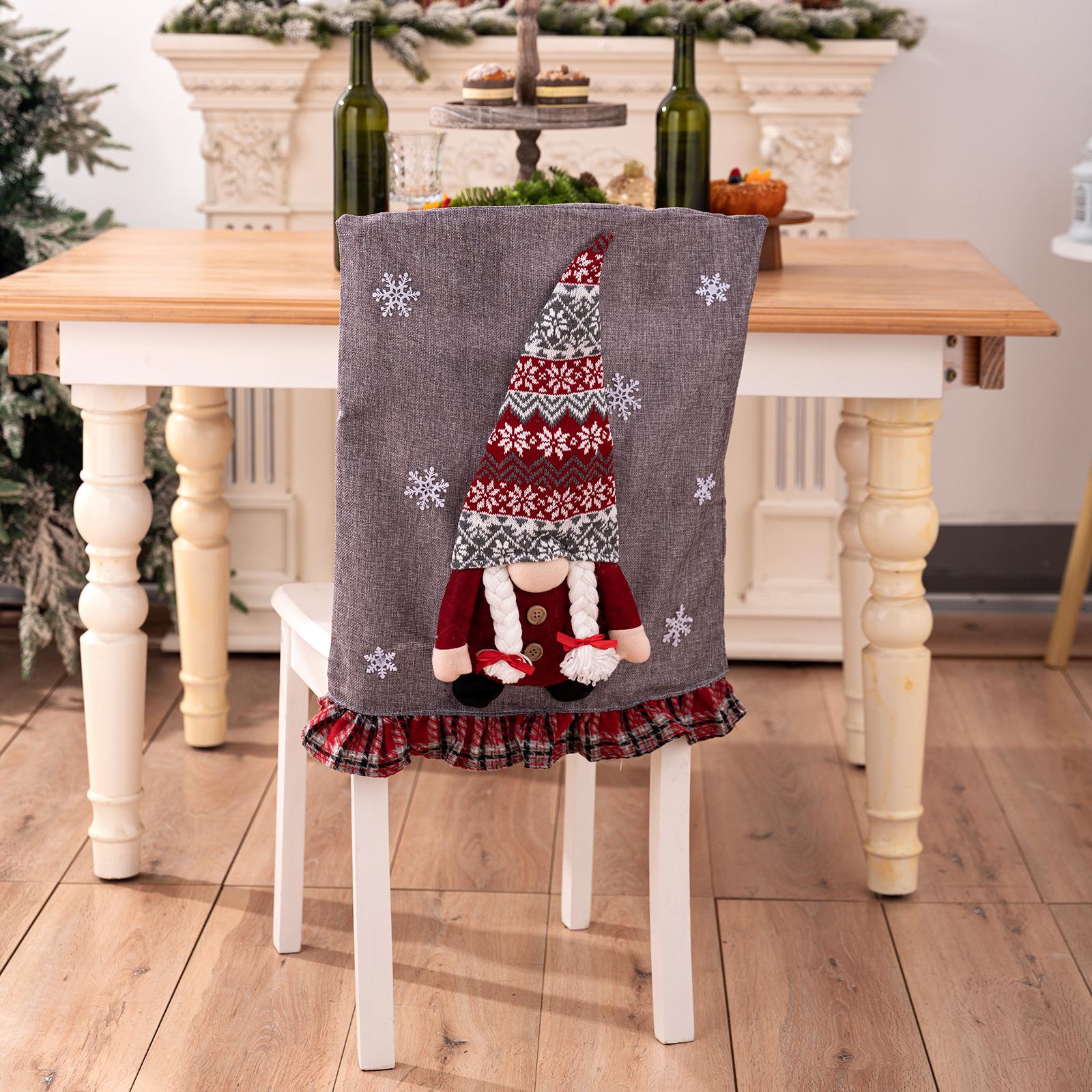 Zicheng Gnome Christmas Chair Covers: Festive 3D Doll Design with Protective Features
Zicheng Gnome Christmas Chair Covers: Festive 3D Doll Design with Protective Features