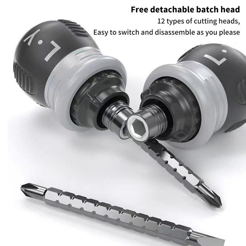 1Set 26 In 1 Ratchet Screwdriver Set Magnetic Dual-Purpose Batch Head Telescopic Labor-Saving Screwdriver Hand Tool
1Set 26 In 1 Ratchet Screwdriver Set Magnetic Dual-Purpose Batch Head Telescopic Labor-Saving Screwdriver Hand Tool