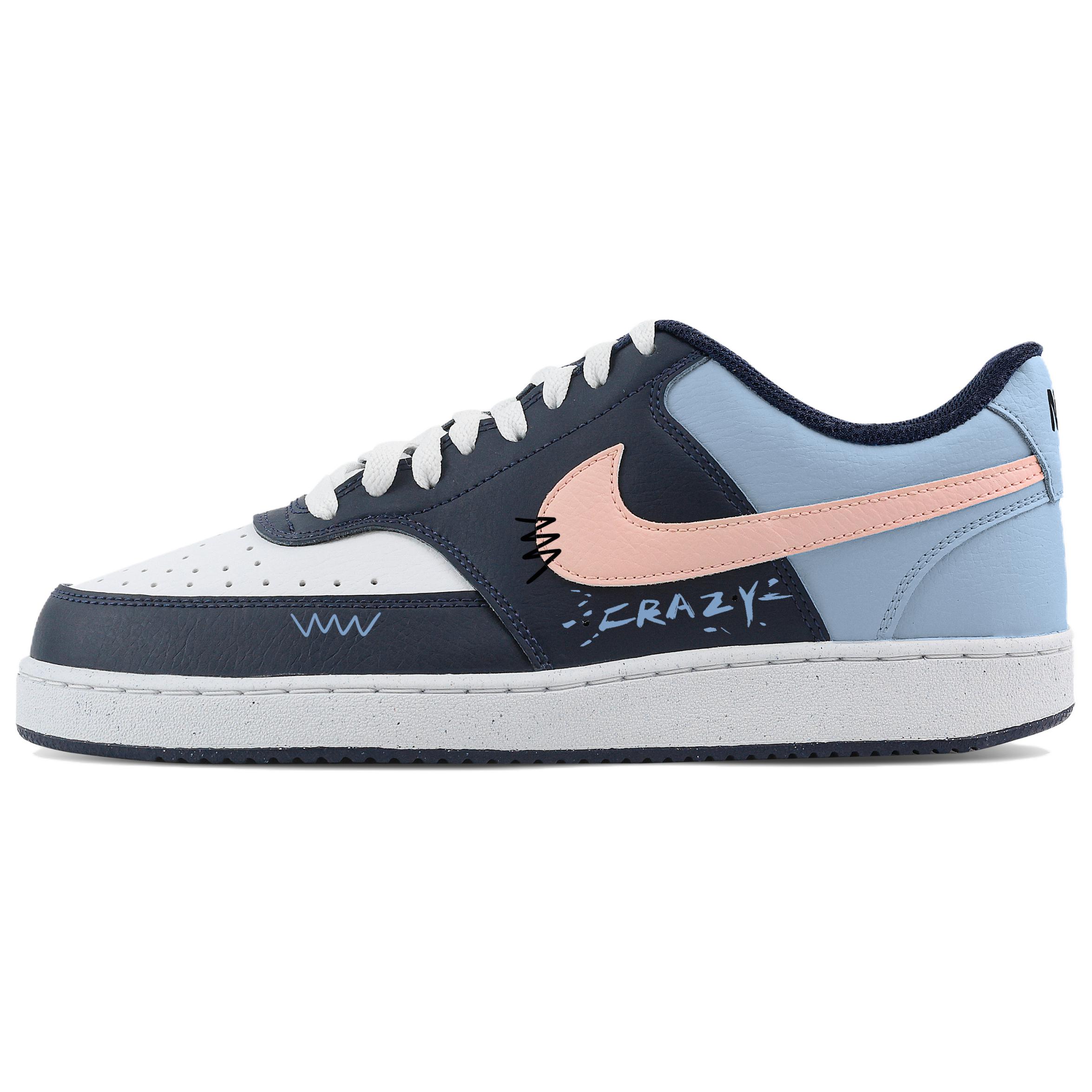 Nike Court Vision Low Stormy Light Blue Synthetic Leather Low top Training Shoes Men s Blue HM9862-400(Team773-) 44.5
Nike Court Vision Low Stormy Light Blue Synthetic Leather Low top Training Shoes Men s Blue HM9862-400(Team773-) 44.5